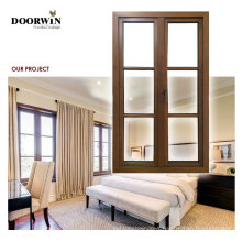 Optional color and shape American Standard Elegant Design Wood French Window floor to ceiling windows